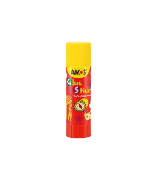 Pegamento en Barra, 8 g., Etiqueta Roja Infantil, Und.